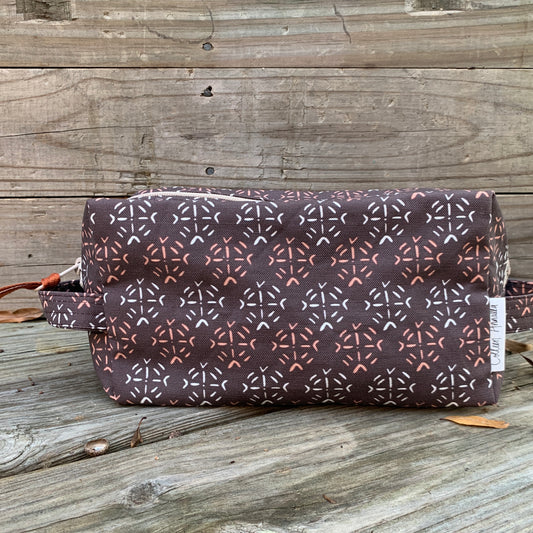 Women's Make up + Toiletry Bag: Berry